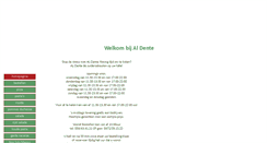 Desktop Screenshot of aldente-online.be